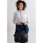 Poseta din piele naturala ANASTASIA - imagine 3