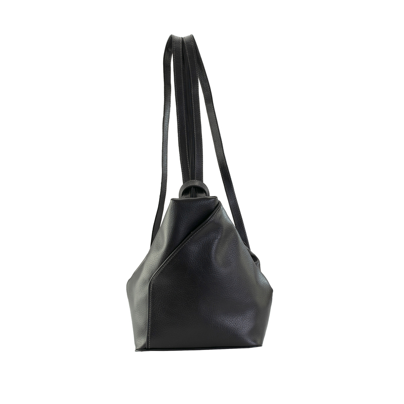 JUANA-rucsac-din-piele-naturala-toro-negru-dama- (2) Rucsac piele naturală Juana - imagine 1