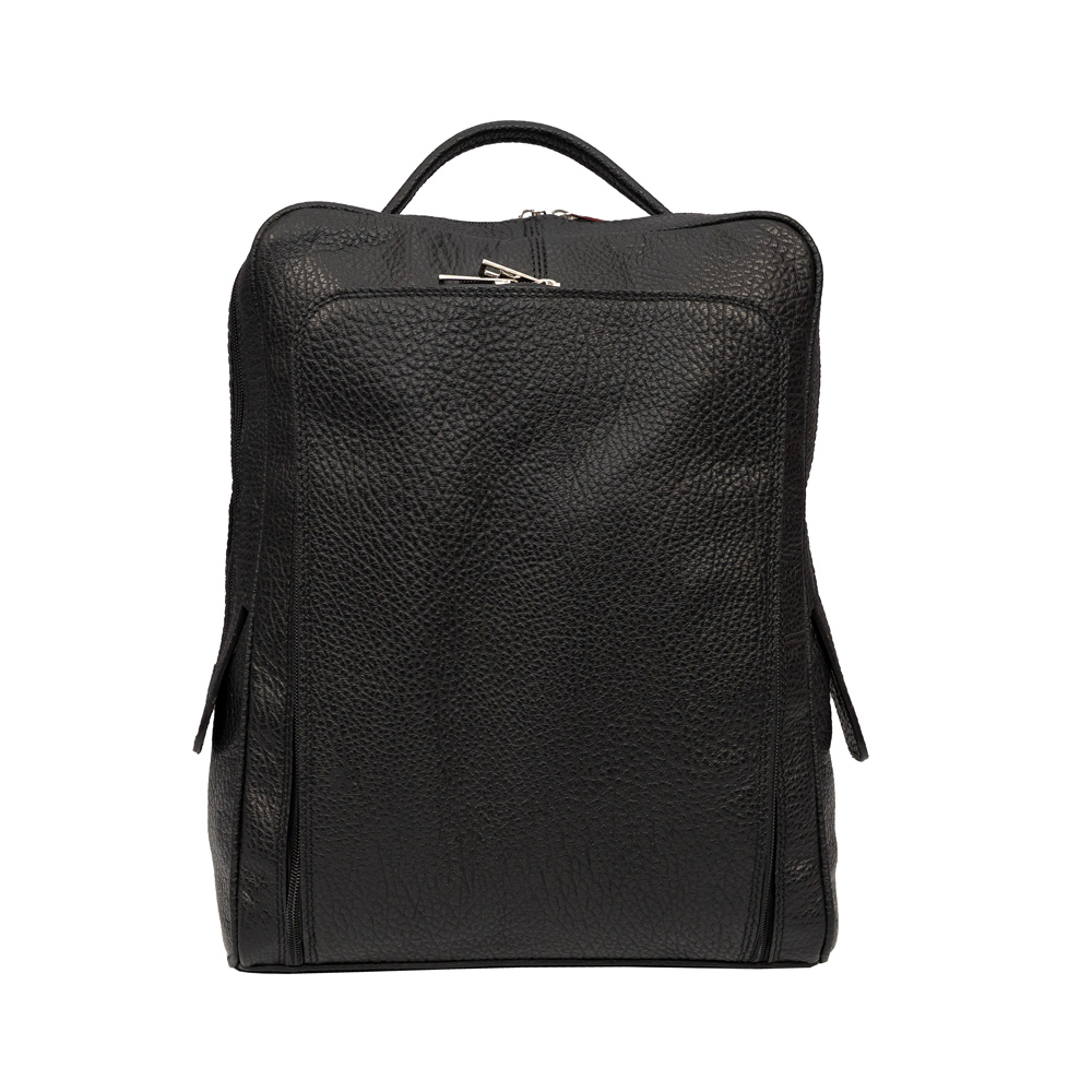 Andreas rucsac din piele naturala negru produs in romania elegant rezistent 5